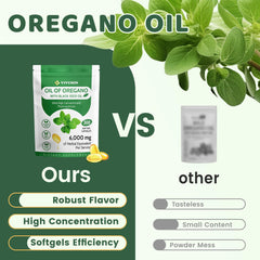 Digestive wellness oregano oil capsules