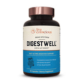 DigestWell Immediate Support bottle with 90 capsules