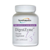 DigestZyme bottle label showing 120 capsules