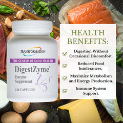 DigestZyme probiotic blend includes L. acidophilus and B. longum
