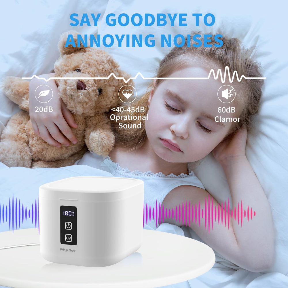 Digital timer display on the cleaner