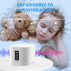 Digital timer display on the cleaner