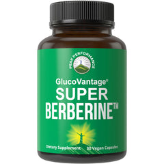 Bottle label for Dihydroberberine Super Berberine with GlucoVantage