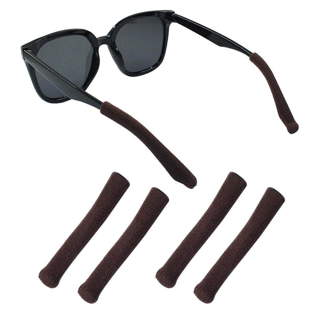 Brown Dijedev ear pads for glasses - pair 1