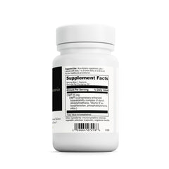 Close-up of DimPro ingredients including DIM, Vitamin E, and Phosphatidylcholine