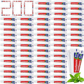 Dimsile mini toothpaste bulk 200-pack box, front view