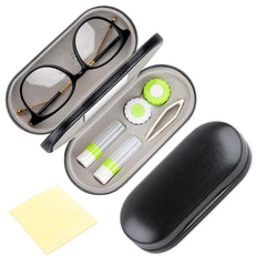 DINTSTYLE 2 in 1 case exterior in black PU leather