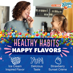 Two gummies shown for a nightly sleep routine