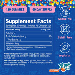 Strawberry Sunset Creme flavor gummies with color and texture