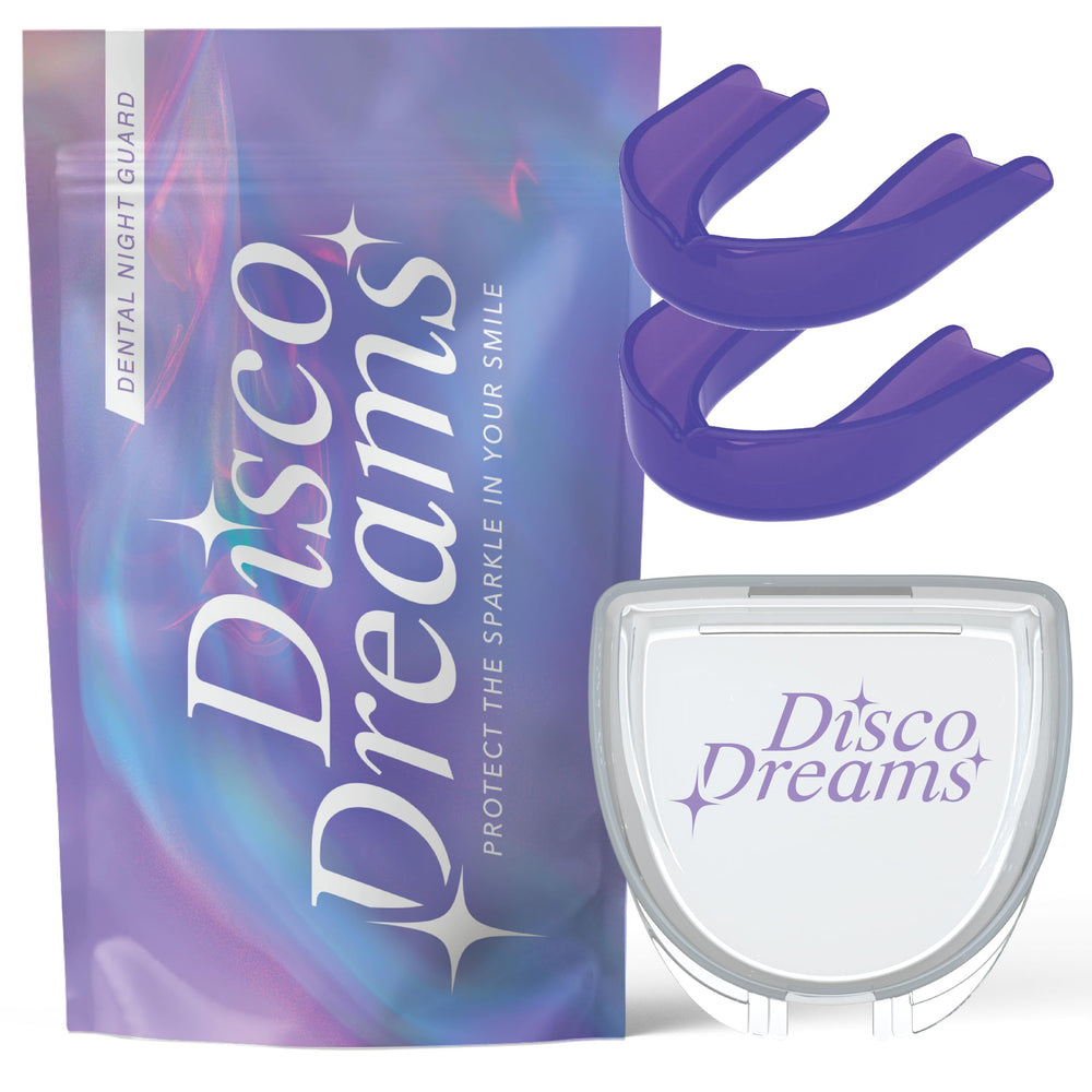 Disco Dreams 2-Pack Night Guard in purple packaging