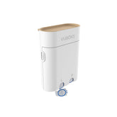Front view of the dispenser and storage unit for daily contact lenses