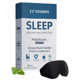 Front view of dissolvable sleep strips box (30 count)