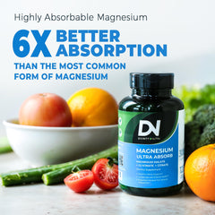 Diagram showing magnesium supporting muscles and nerves