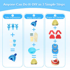 Effortless at-home application process demonstrated