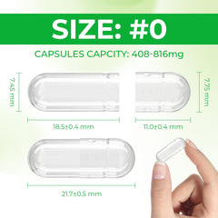 DIY supplement preparation with empty capsules