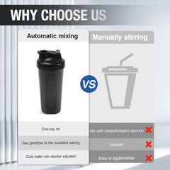 Top loop carry handle on DKMambo 20oz shaker bottle