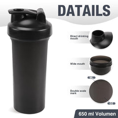 DKMambo wide mouth with markings enables easy scooping and accurate portions.