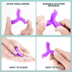 Flavor-coded chewies for aligner seating