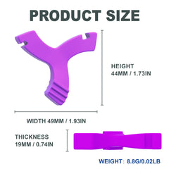 Usage demonstration of Y-shaped chewie for aligner seating