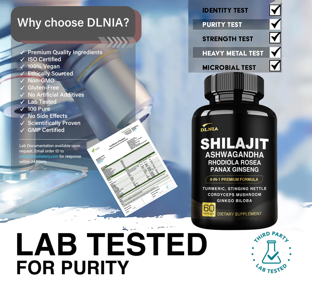 Ginkgo Biloba and Panax Ginseng supplements