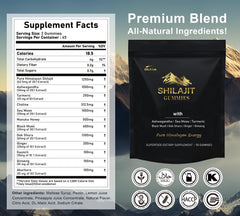 DLNIA Shilajit Gummies bottle and packaging