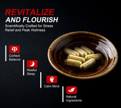 Ginkgo Biloba, Lions Mane,Rhodiola and Holy Basil herbs