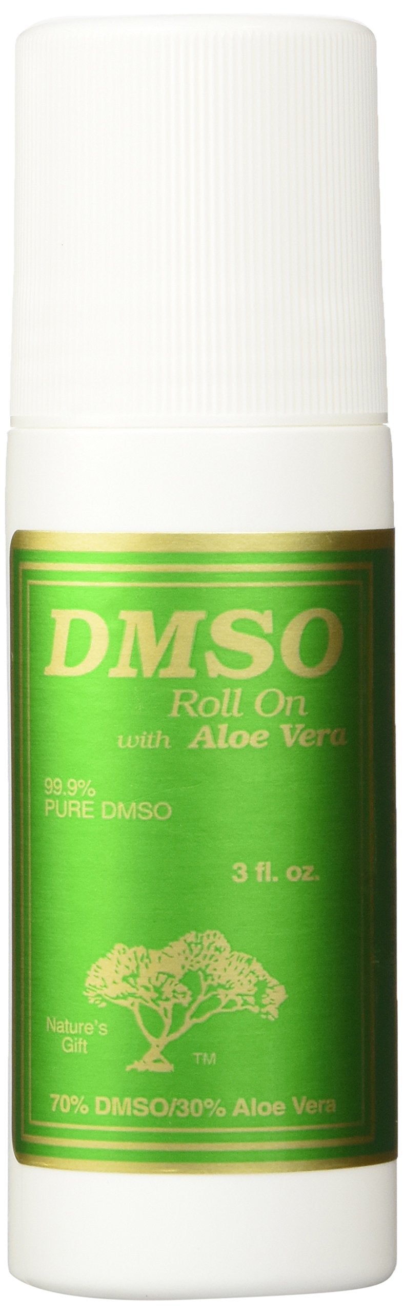 DMSO Roll On 70/30 Aloe Plast 3 oz bottle
