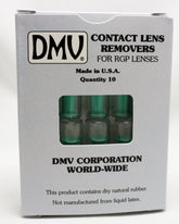 DMV Classic Vented Hard Contact Lens Remover in green, 10-pack product image