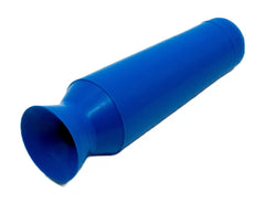 Close-up of scleral cup handle