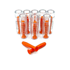 Close-up of DMV Ultra Hard Contact Lens Remover Orange 10 Pack