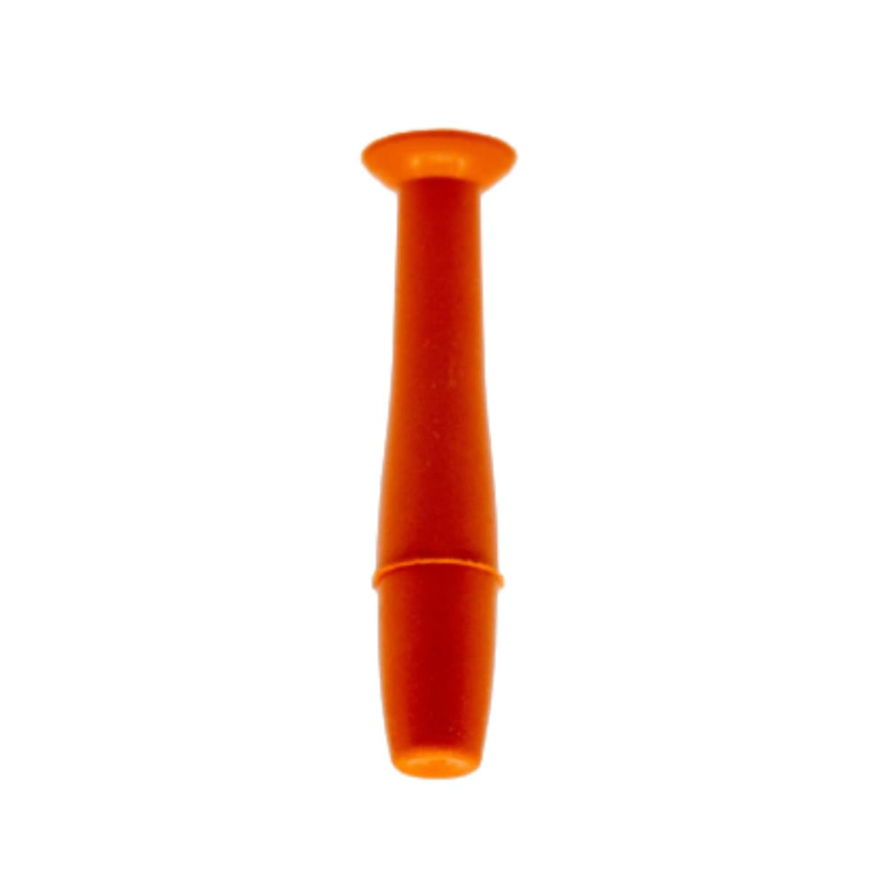 DMV lens removal tool in orange against white background