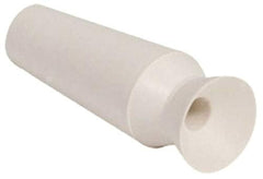 Close-up of DMV Vented Scleral Cup Hybrid Lens Inserter White