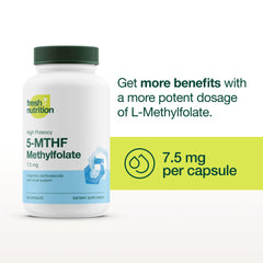 DNA verified label on methylfolate supplement