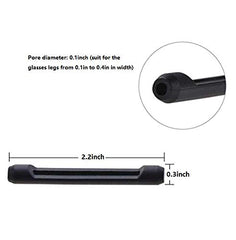 Close-up showing size 2.2 x 0.3 inches and hole diameter 0.1 inch