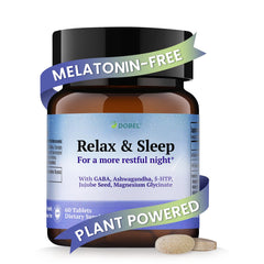 Dobel Relax & Sleep Aid bottle with 60 tablets