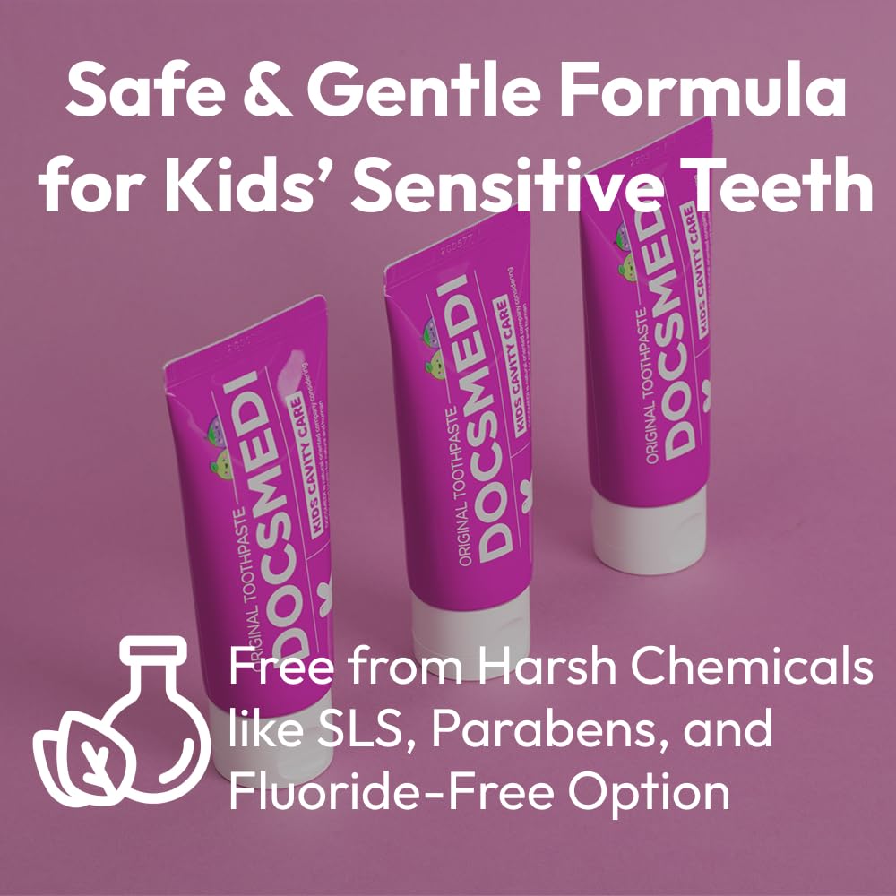 Close-up of packaging highlighting gum care with propolis and fluoride