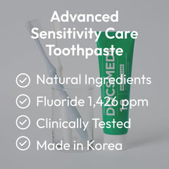 Family-size toothpaste pack shot