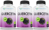 Doctor Recommended Quercetin 1000mg bottle label - Vegan, Non-GMO