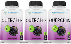 Doctor Recommended Quercetin 1000mg bottle label - Vegan, Non-GMO