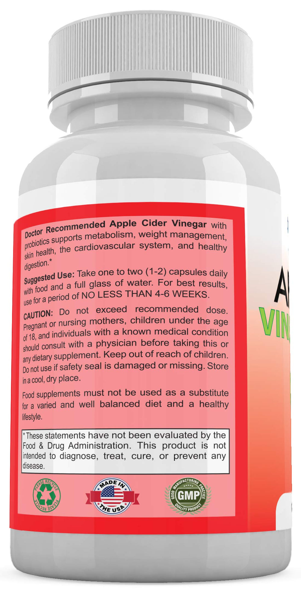 DOCTOR RECOMMENDED SUPPLEMENTS Probiotics Aloe Coconut Astragalus blend label suggests digestive-friendly ingredients.