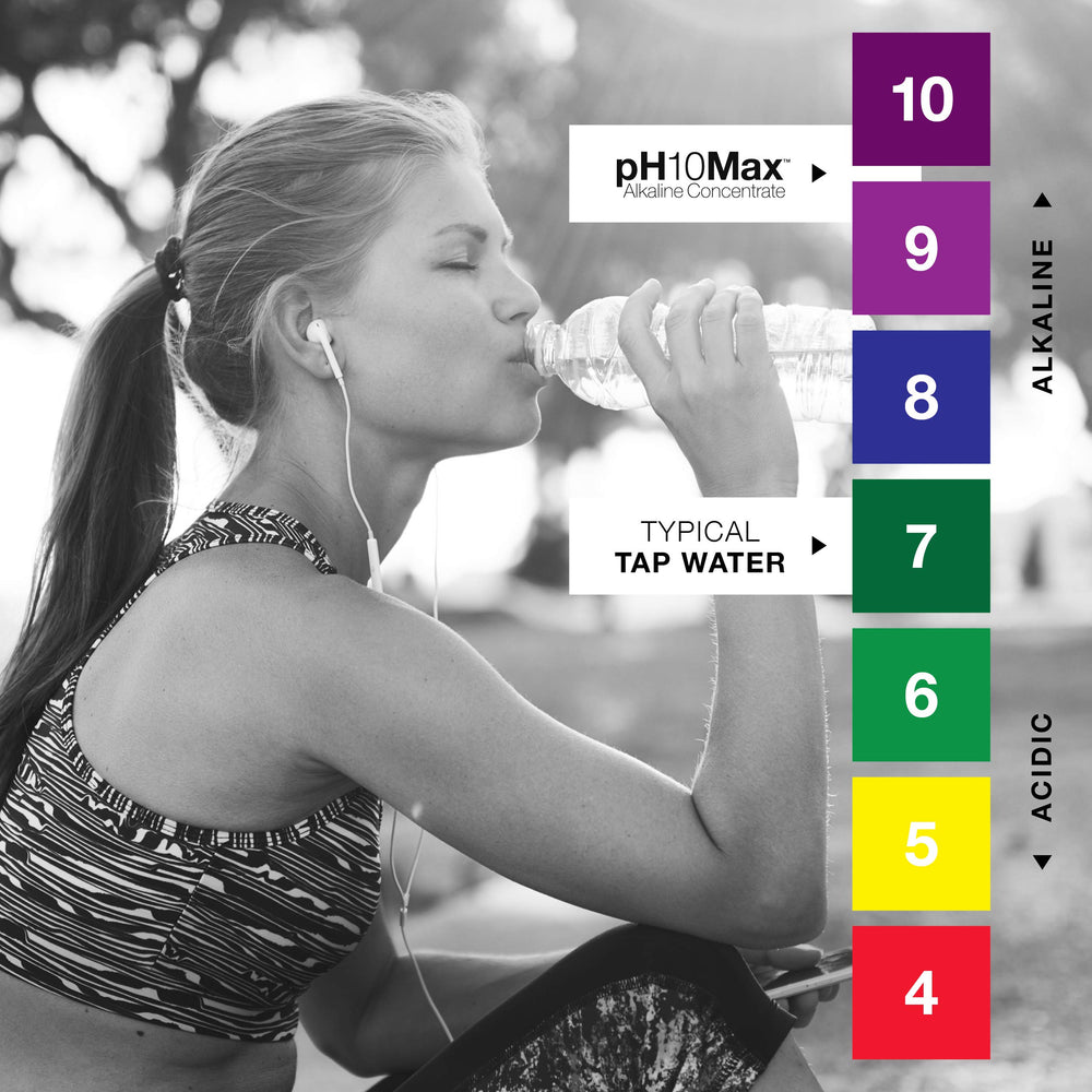 Packaging and box of DoctorCare Plus alkaline water drops