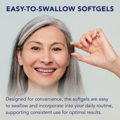 Product packaging and label for Doctor’s Advantage Eye Relief 90 softgels