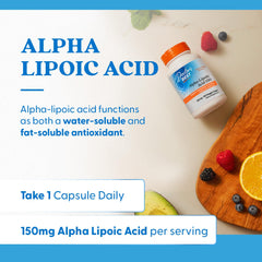 Doctor's Best Alpha-Lipoic Acid daily-use scene suggesting routine antioxidant intake
