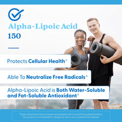 Doctor's Best Alpha-Lipoic Acid with glass of water ready for daily routine