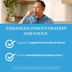 Illustration representing calm mood and focus