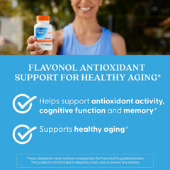 Nutrition facts label for Doctor's Best Fisetin with Novusetin