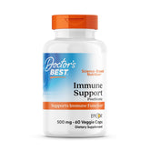 Doctor's BEST Immune Support bottle front highlighting postbiotic formula for immune support
