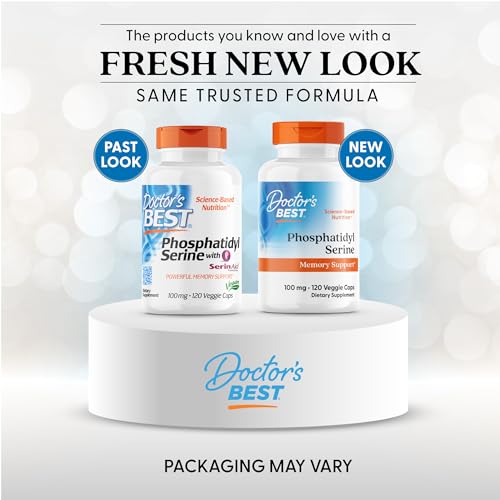Bottle of Doctor's Best phosphatidylserine 100-120 count