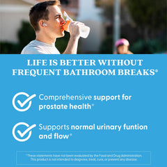 Doctors Best Prostate Formula veggie caps suggest vegetarian-friendly daily support.