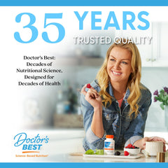 Doctors Best logo on supplement packaging